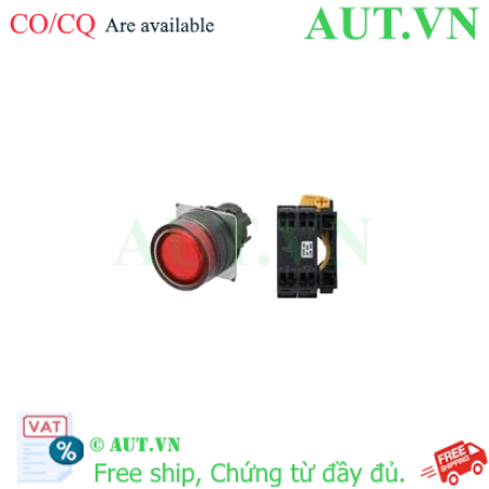 Ảnh của Công tắc nút nhấn Omron A22NL-BGM-TRA-P002-RB