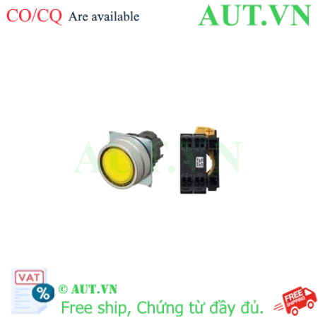 Ảnh của Công tắc nút nhấn Omron A22NL-MNM-TYA-P002-YB
