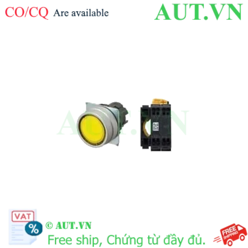 Ảnh của Công tắc nút nhấn Omron A22NL-MNM-TYA-P100-YB