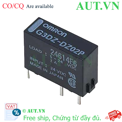 Ảnh của Relay bán dẫn Omron G3DZ-DZ02P DC24