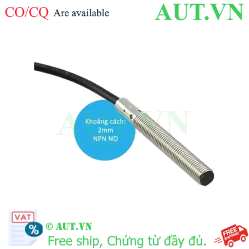 Ảnh của Cảm biến tiệm cận Omron E2B-S08LN02-WP-C1 2M - M8, NPN NO, Chống nước IP67