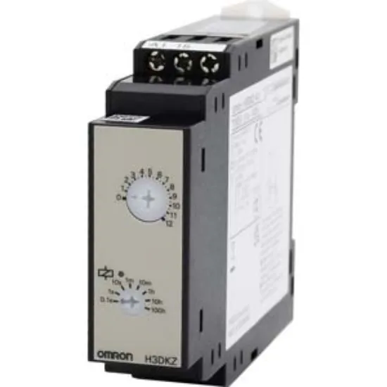 Ảnh của Timer Omron H3DKZ-A1 AC/DC 24-240V - ON Delay, Dải 0.1s-1200h, Chính Hãng AUT VN