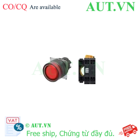 Ảnh của Công tắc nút nhấn Omron A22NL-BGA-TRA-P100-RC