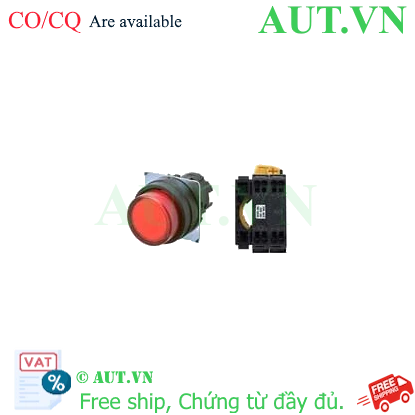 Ảnh của Công tắc nút nhấn Omron A22NL-BPA-TRA-P100-RB