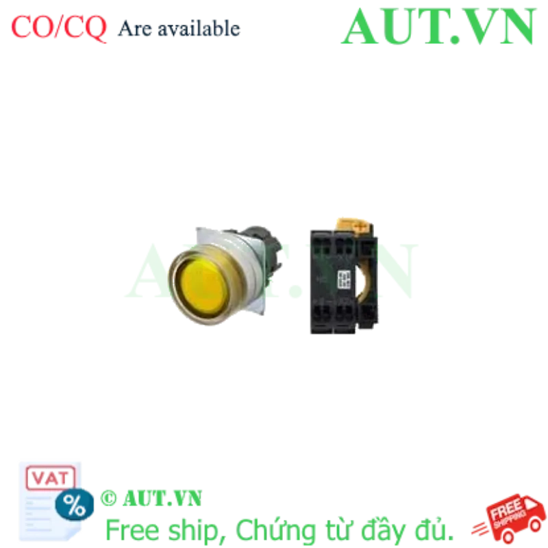 Ảnh của Công tắc nút nhấn Omron A22NL-MGM-TYA-P002-YC