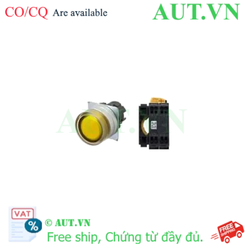 Ảnh của Công tắc nút nhấn Omron A22NL-MGM-TYA-P100-YB