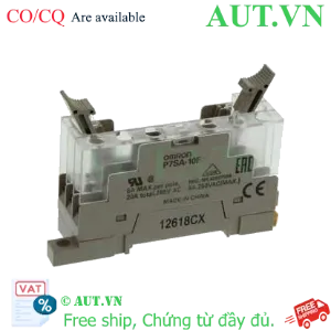 Ảnh của Đế Rơ Le Omron P7SA-10F Chính Hãng | 10 Chân Dẹt, 6A, Lắp Thanh Ray DIN