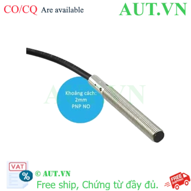 Ảnh của Cảm biến tiệm cận Omron E2B-S08LN02-WP-B1 | M8, PNP NO, Vỏ SUS303 Chống Ăn Mòn