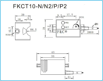 Ảnh của Cảm Biến Điện Dung F&C Sensor FKCT10-P