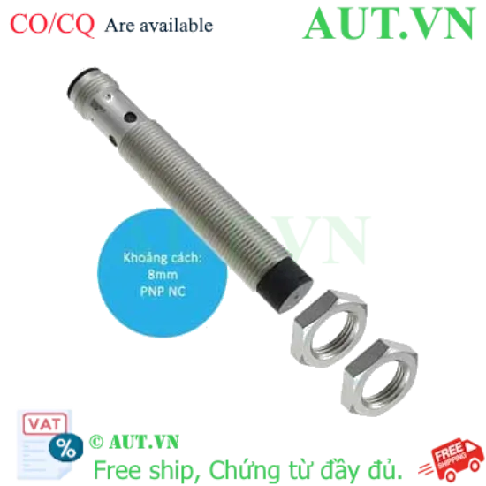 Ảnh của Cảm biến tiệm cận Omron E2B-M12LN08-M1-B2 | PNP NC, M12, 8mm - Siêu Bền, Chính Hãng AUT VN