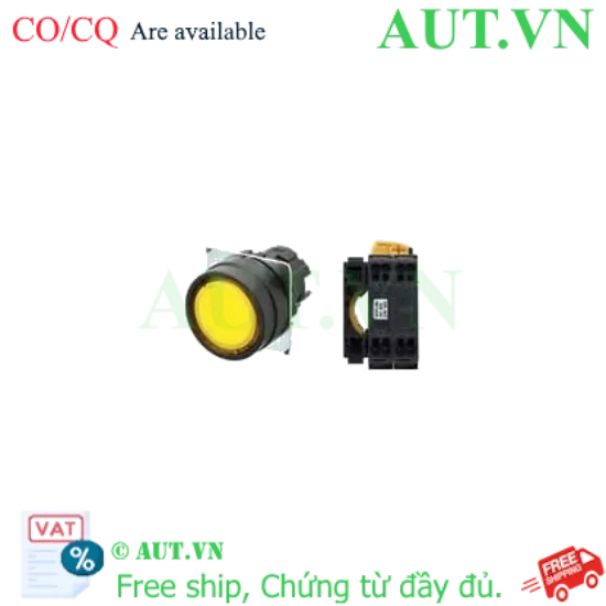 Ảnh của Công tắc nút nhấn Omron A22NL-BNM-TYA-P100-YE
