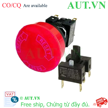 Ảnh của Công tắc nút nhấn Omron A165E-S-02-PK