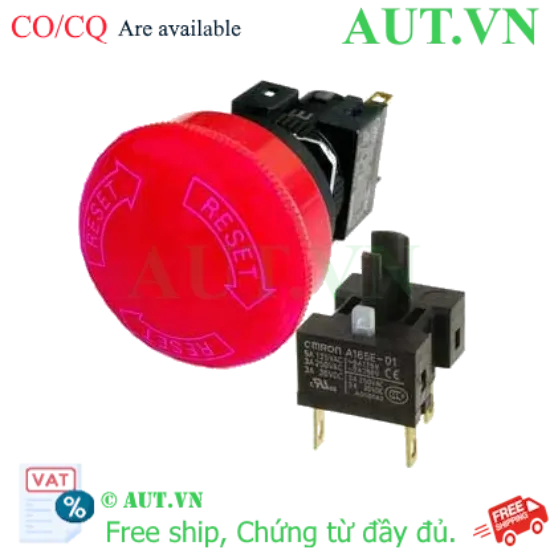 Ảnh của Công tắc nút nhấn Omron A165E-S-01-PK