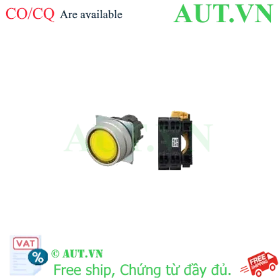 Ảnh của Công tắc nút nhấn Omron A22NL-MNM-TYA-P002-YE