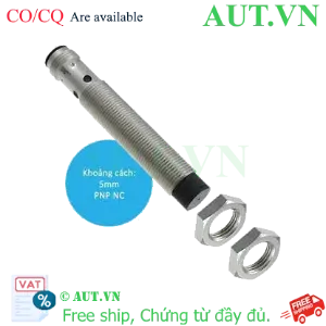 Ảnh của Cảm biến tiệm cận Omron E2B-M12LN05-M1-B2 | PNP NC, 5mm, Giắc M12 - AUT VN