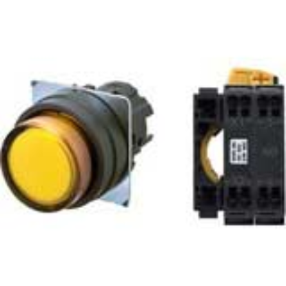 Ảnh của Công tắc nút nhấn Omron A22NL-BPA-TYA-P100-YD