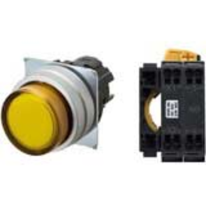 Ảnh của Công tắc nút nhấn Omron A22NL-MPA-TYA-P100-YD