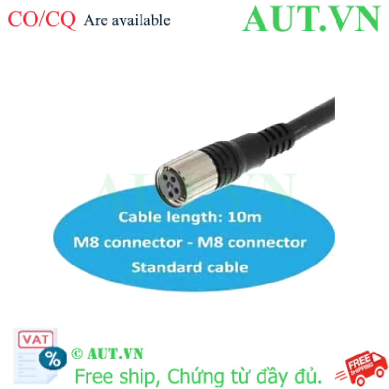 Ảnh của Cable cho cảm biến Omron XS3F-M421-410-A