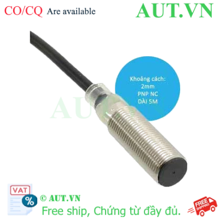 Ảnh của Cảm biến tiệm cận Omron E2B-M12KS02-WP-B2 (M12, 2mm, PNP NC, 5m)