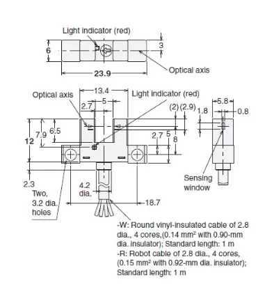Ảnh của Cảm biến quang điện siêu nhỏ  Omron EE-SX950-R 1M