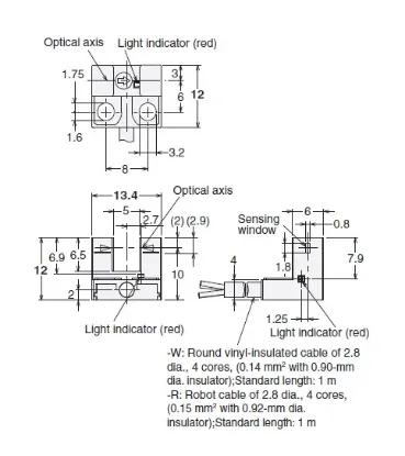 Ảnh của Cảm biến quang điện siêu nhỏ  Omron EE-SX951-R 3M