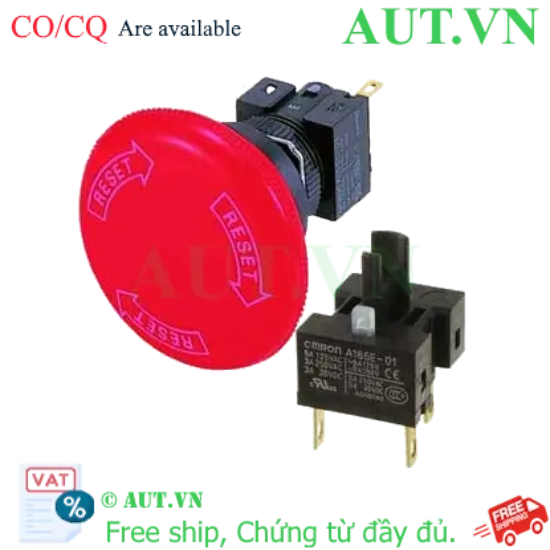 Ảnh của Công tắc nút nhấn Omron A165E-M-01-PK