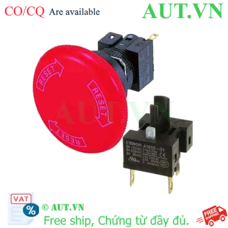 Ảnh của Công tắc nút nhấn Omron A165E-M-01-PK