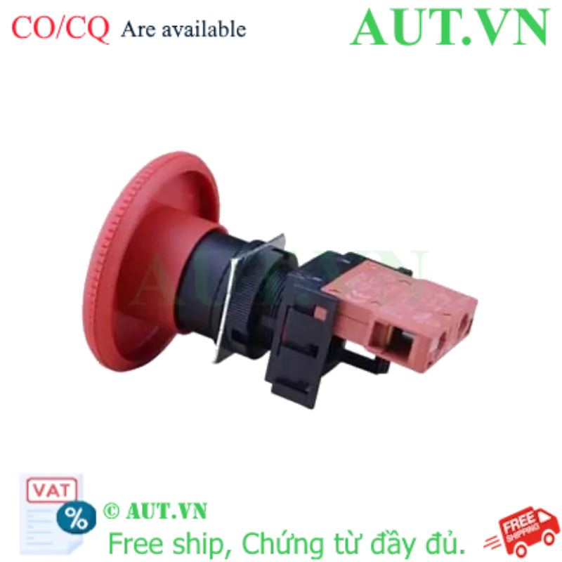 Ảnh của Nút Dừng Khẩn Cấp Omron A22E-L-01 | Đầu Nấm 60mm, IP65, 1NC