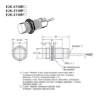 Ảnh của aut.vn Cảm biến tiệm cận  Omron E2K-X15MF1 2M