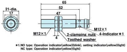 Ảnh của Cảm biến tiệm cận  Omron E2V-X4B1-M1