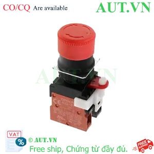 Ảnh của Nút Nhấn Dừng Khẩn Cấp Omron A22E-S-01 | 1NC, Xoay Nhả, IP65 - AUT VN