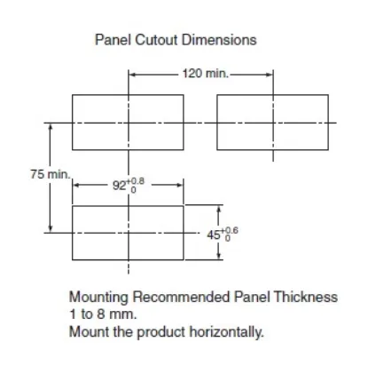 Ảnh của Đồng hồ đo đa năng  Omron K3HB-RPB-CPAC21 AC/DC24
