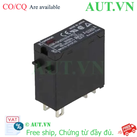Ảnh của Relay Bán Dẫn Omron G3R-OA202SZN-UTU DC5-24: Zero-Cross, Tải 2A, Bảo Vệ PLC Tuyệt Đối - AUT VN