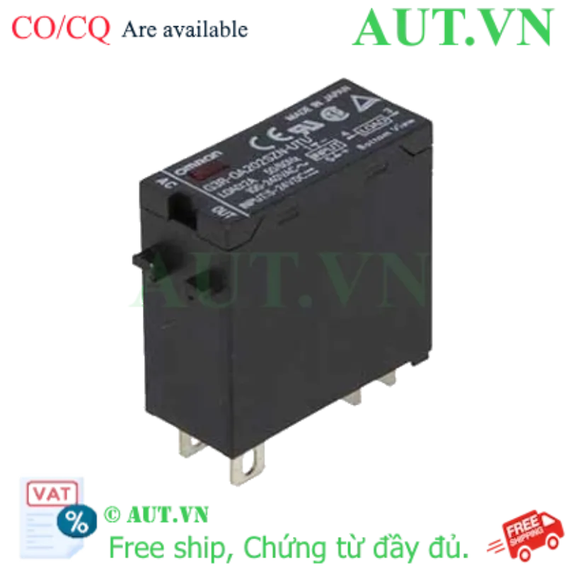 Ảnh của Relay Bán Dẫn Omron G3R-OA202SZN-UTU DC5-24: Zero-Cross, Tải 2A, Siêu Bền