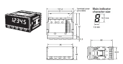 Ảnh của Đồng hồ đo đa năng  Omron K3MA-F AC/DC24