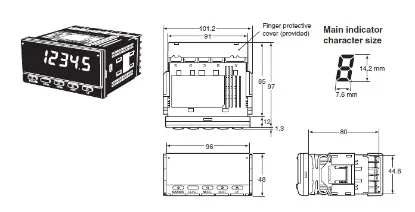 Ảnh của Đồng hồ đo đa năng  Omron K3MA-J AC/DC24