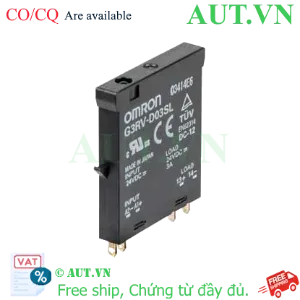 Ảnh của Relay Bán Dẫn Omron G3RV-D03SL DC24 | Siêu Mỏng 6.2mm, Tải 3A, Độ Bền Cao - AUT VN