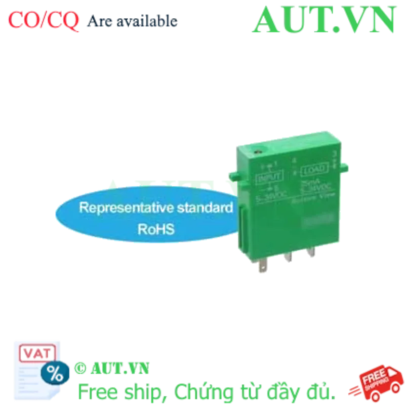 Ảnh của Relay Bán Dẫn Omron G3TA-IDZR02S-US (5-24VDC) - Cách Ly PLC, Đóng Ngắt Siêu Tốc