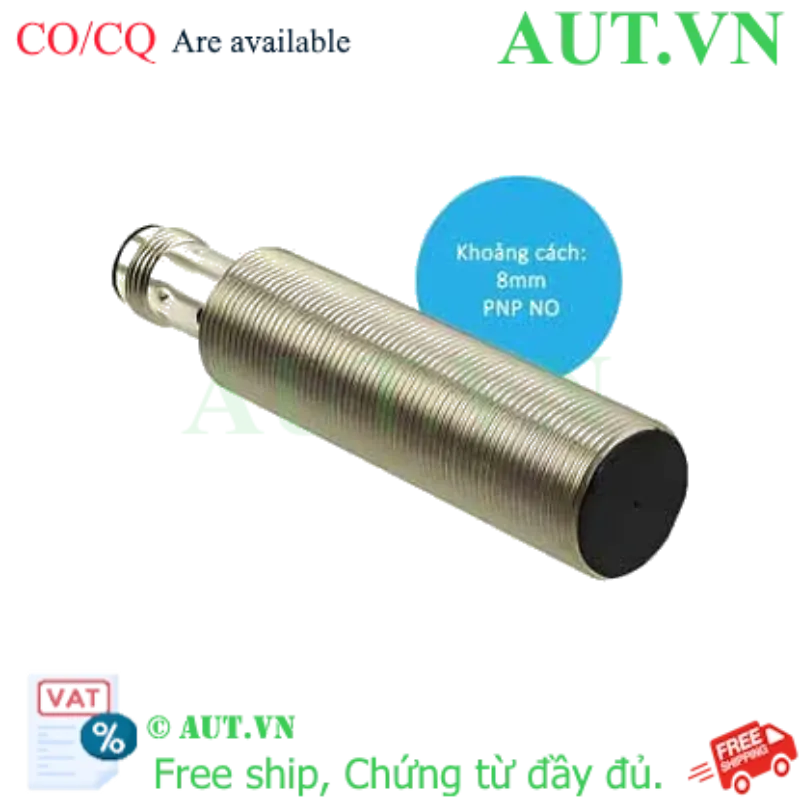 Ảnh của Cảm biến tiệm cận Omron E2B-M18LS08-M1-B1: M18 Thân Dài, PNP NO, 8mm - AUT VN