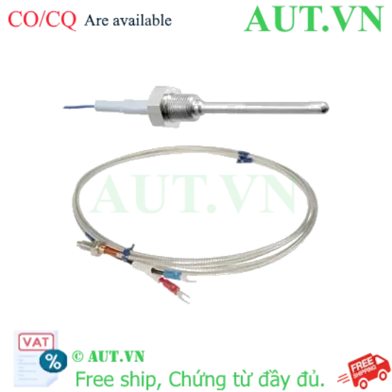 Ảnh của Cảm biến nhiệt độ Omron E52-IC1DY M6 1M - Can nhiệt Type J, 0-350°C, Ren M6 Siêu Chính Xác