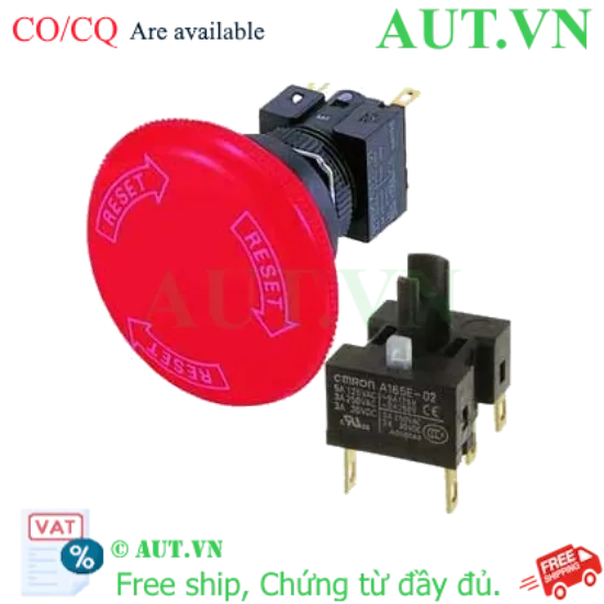Ảnh của Công tắc nút nhấn Omron A165E-M-02-PK