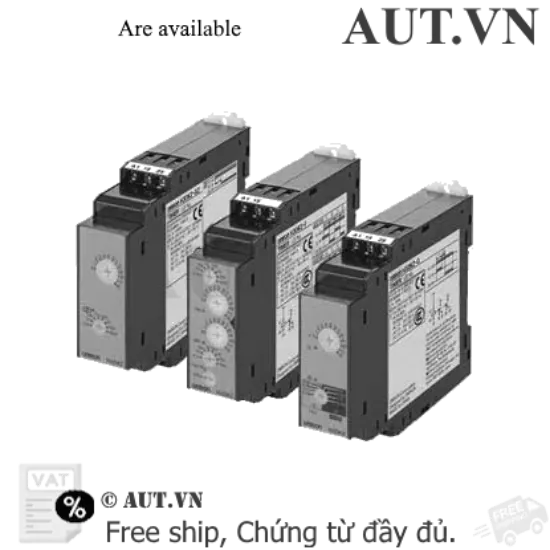 Ảnh của Timer Omron H3DKZ-HCL AC100-120V | Ngắt Trễ 1-120s, Siêu Mỏng 22.5mm, Gắn Ray DIN