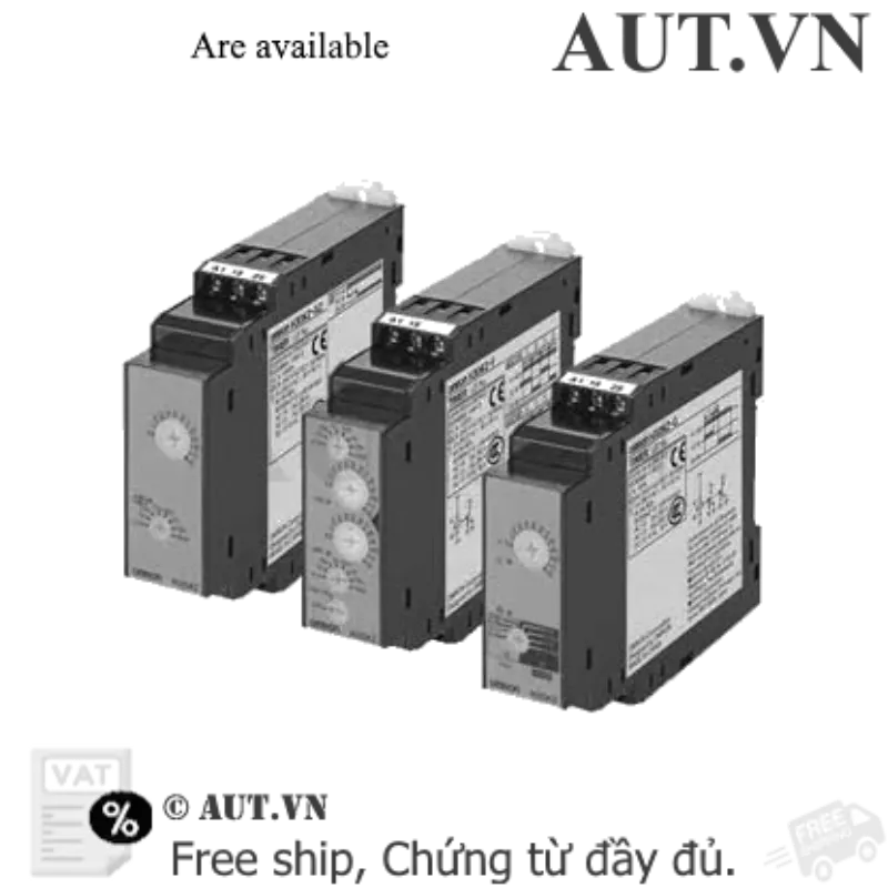 Ảnh của Timer Omron H3DKZ-HCL AC100-120V | Ngắt Trễ (Off-Delay), Siêu Mỏng 22.5mm, Gắn Ray DIN