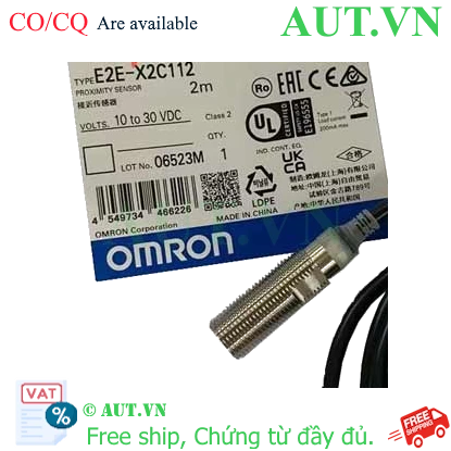 Ảnh của Cảm biến tiệm cận Omron E2E-X2C112 2M