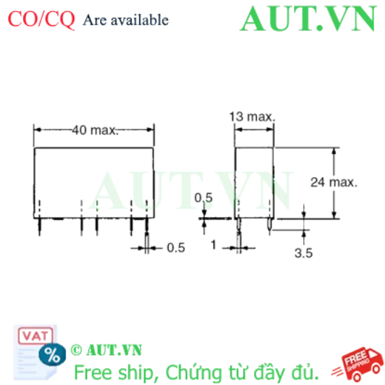 Ảnh của Relay an toàn Omron G7SA-2A2B DC110