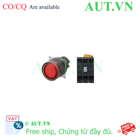 Ảnh của Công tắc nút nhấn Omron A22NL-BGM-TRA-P202-RC