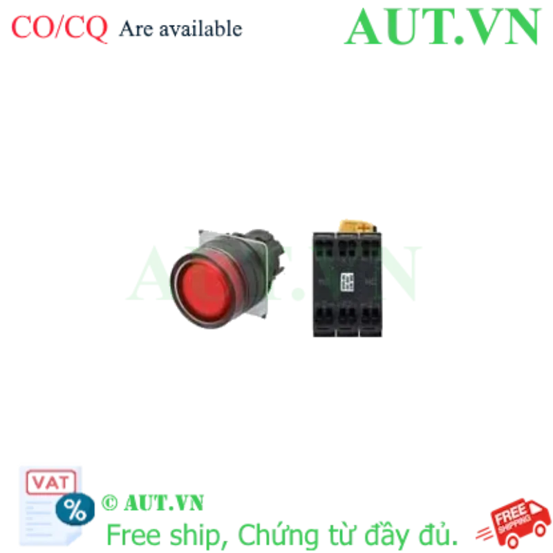 Ảnh của Công tắc nút nhấn Omron A22NL-BGM-TRA-P202-RC