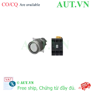 Ảnh của Công tắc nút nhấn Omron A22NL-BGM-TWA-P202-WC