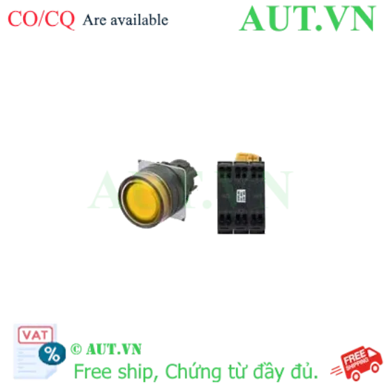 Ảnh của Công tắc nút nhấn Omron A22NL-BGM-TYA-P101-YB
