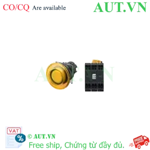 Ảnh của Công tắc nút nhấn Omron A22NL-BMM-TYA-P202-YC